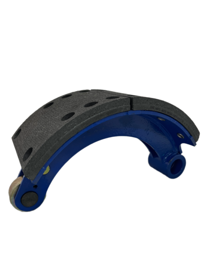 Колодка тормозная Компас-9, JAC N80, N90 задняя ось нижняя в сборе